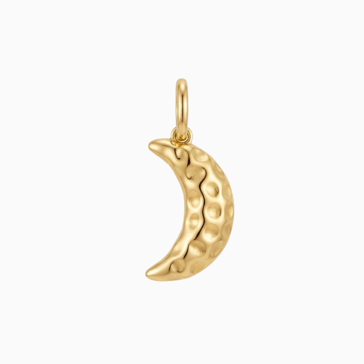 Charms - Gold Crescent Charm Pendant