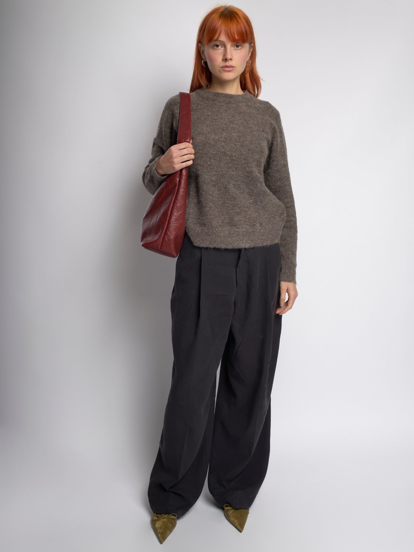 Scarlett Distressed Veganleder Tote