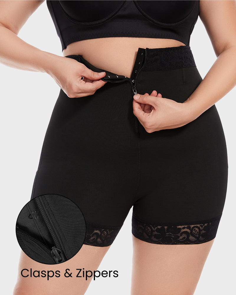 Sculpt & Lift Hochtaillierte Nahtlose Formende Shorts