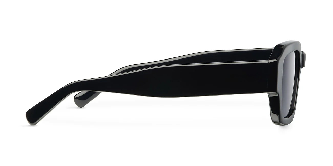 Vintage Charm Square Bio-Acetat Sonnenbrille