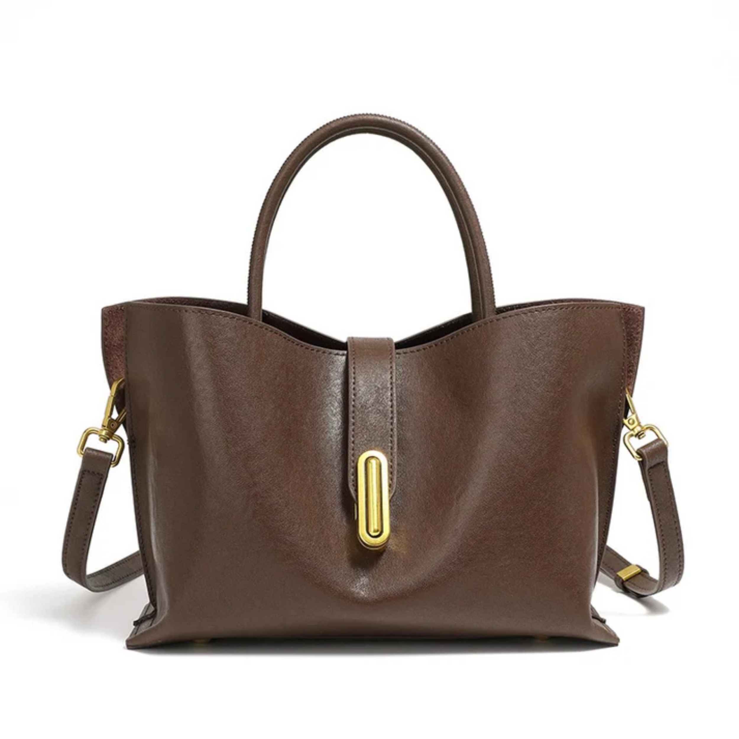 Fräulein Echtleder Crossbody Tote Bag