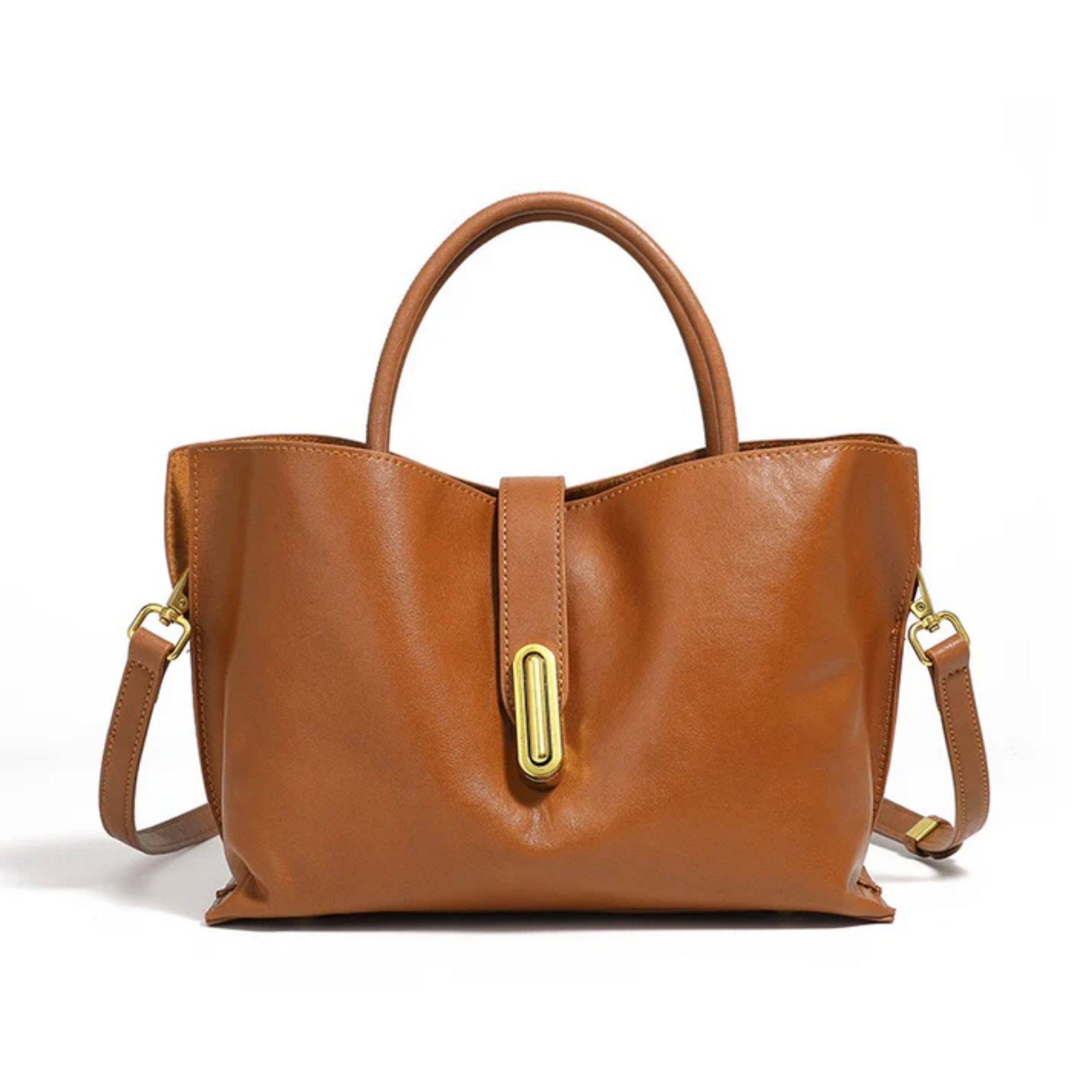 Fräulein Echtleder Crossbody Tote Bag
