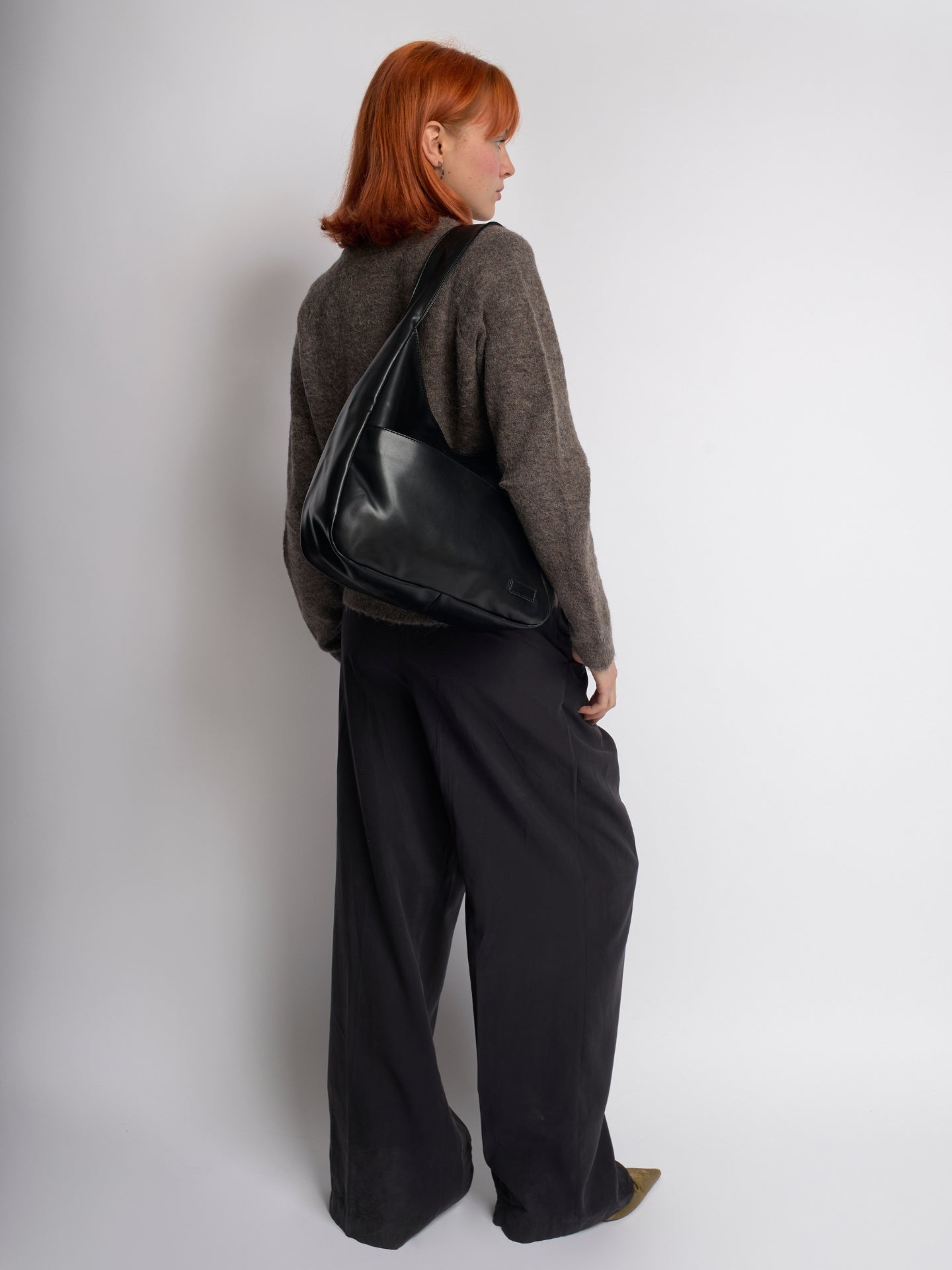 Elegante vegane Leder-Alltags-Tasche