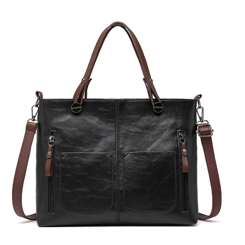 Solana Luxe Leder-Umhängetasche
