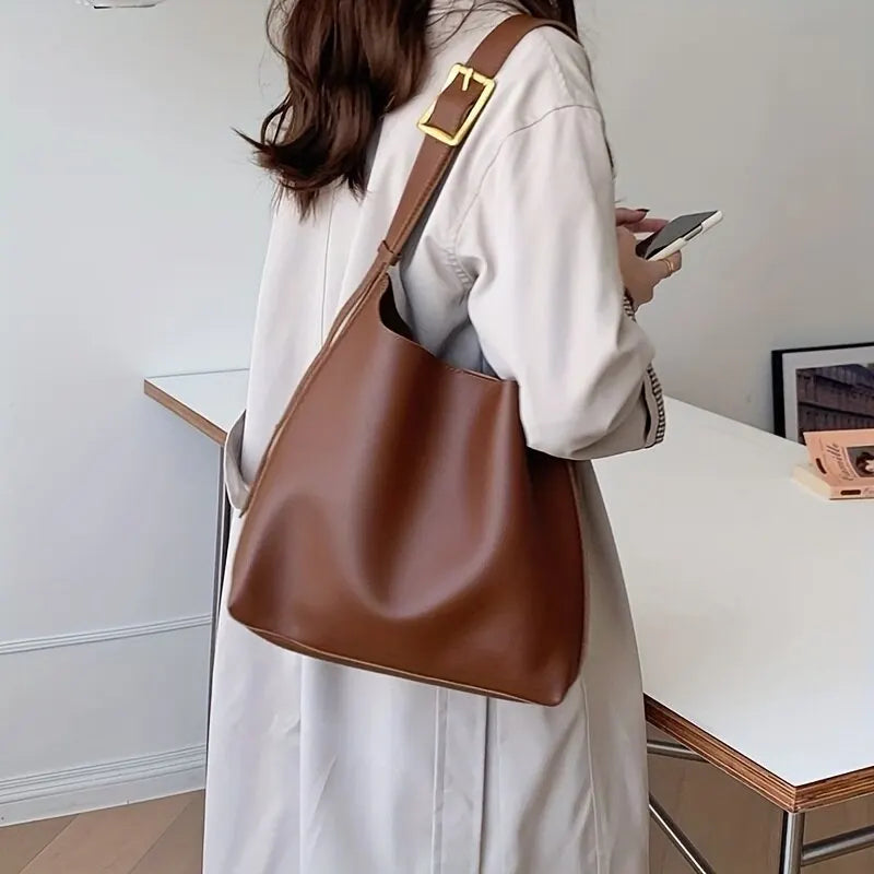 Luxus-Handtasche für Frauen – Langlebiges PU-Leder mit verstellbarem Tragegurt