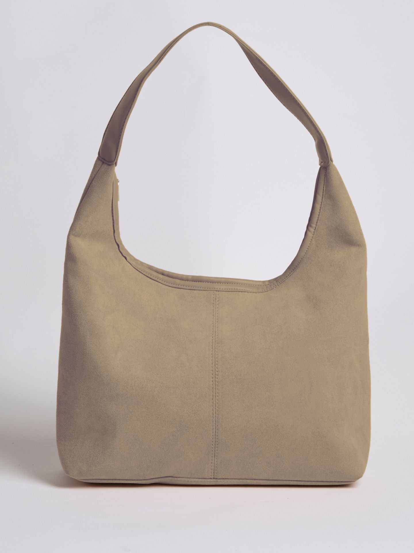 Elegante vegane Leder-Halbmond-Tasche