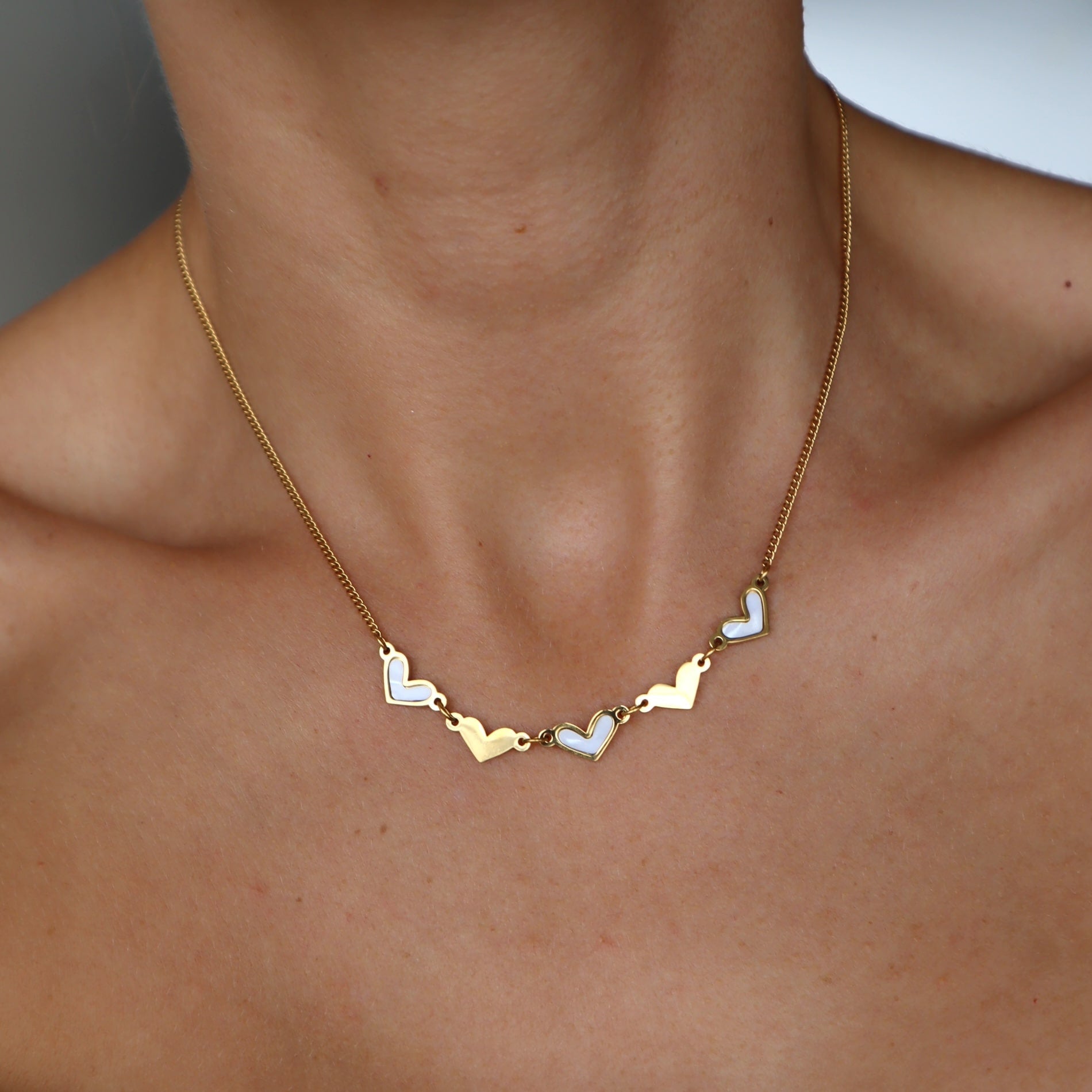 LANESRA HERZ ANHÄNGER HALSKETTE FÜR FRAUEN