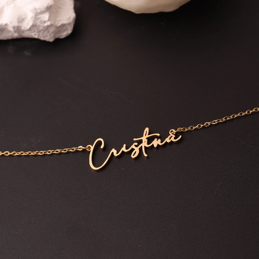 Personalisierte Cristina Namenskette