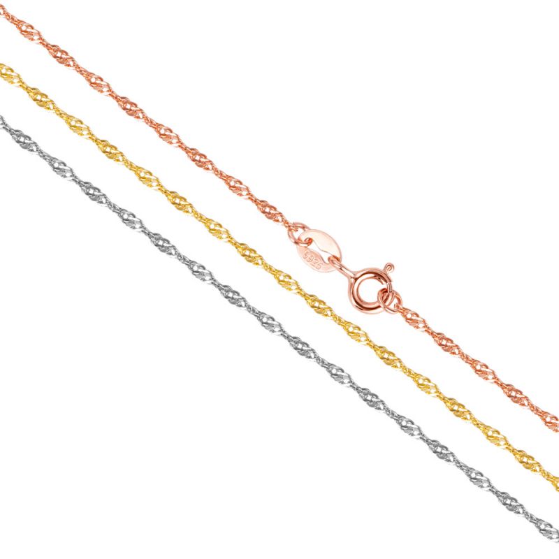 Eternal Bond Twisted Chain Necklace