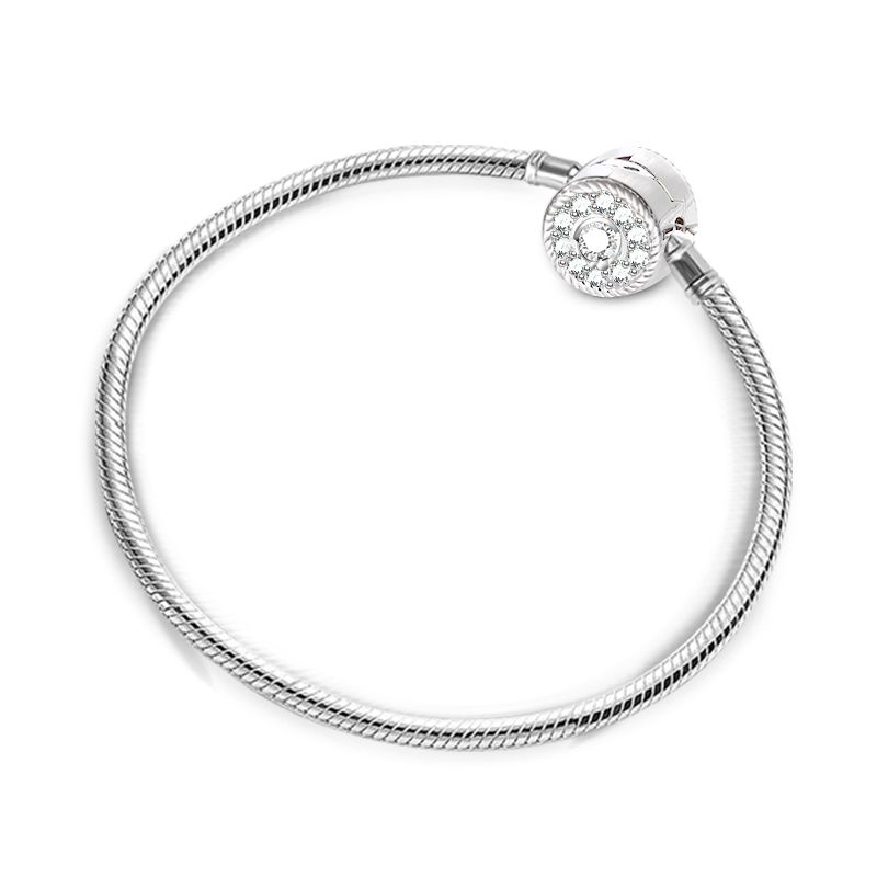 Ewige Eleganz 925 Sterling Silberarmband