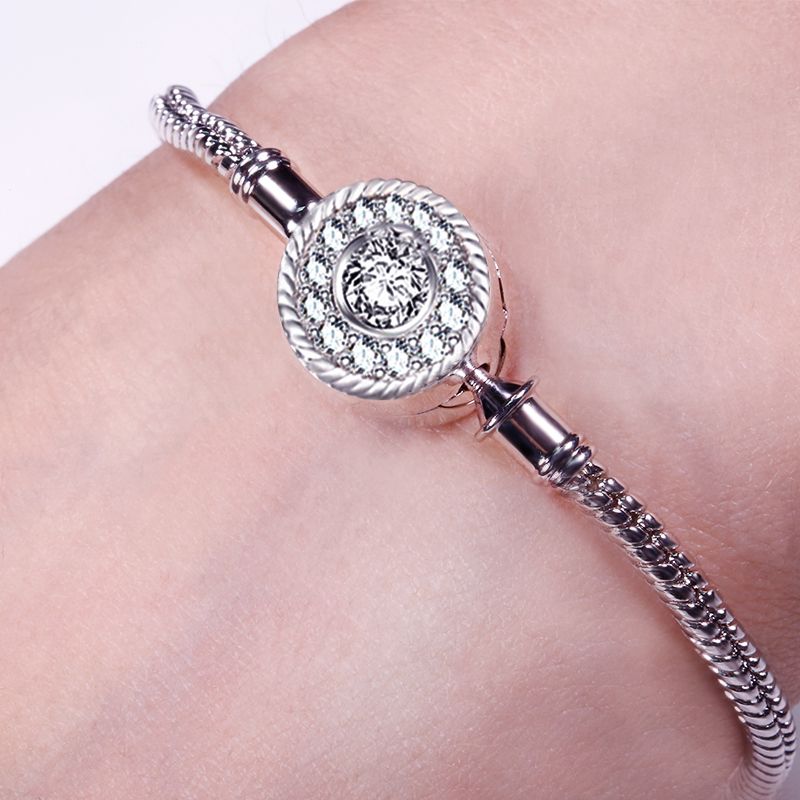 Ewige Eleganz 925 Sterling Silberarmband