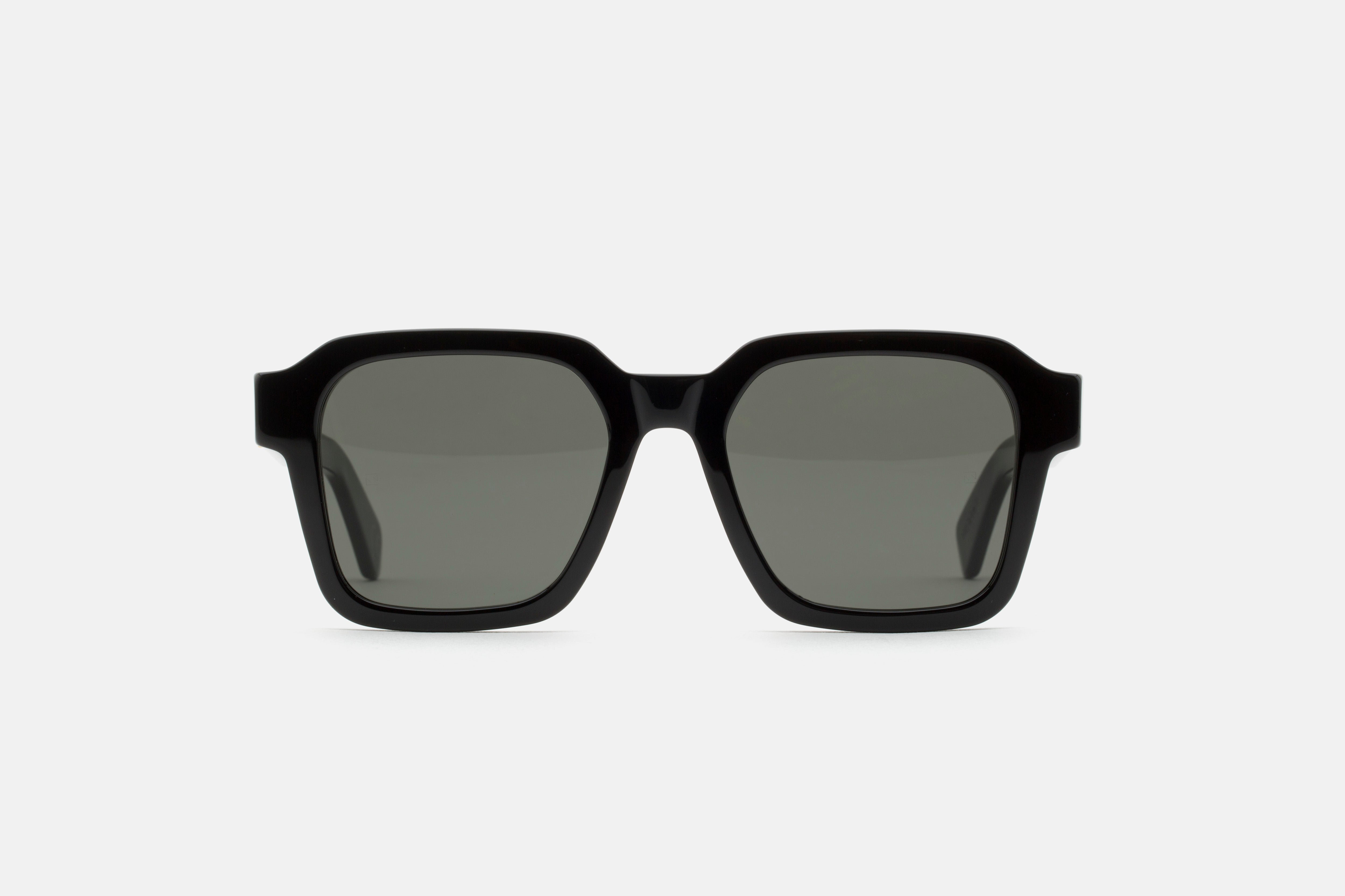 Vasto Schwarze Übergroße Quadratische Sonnenbrille