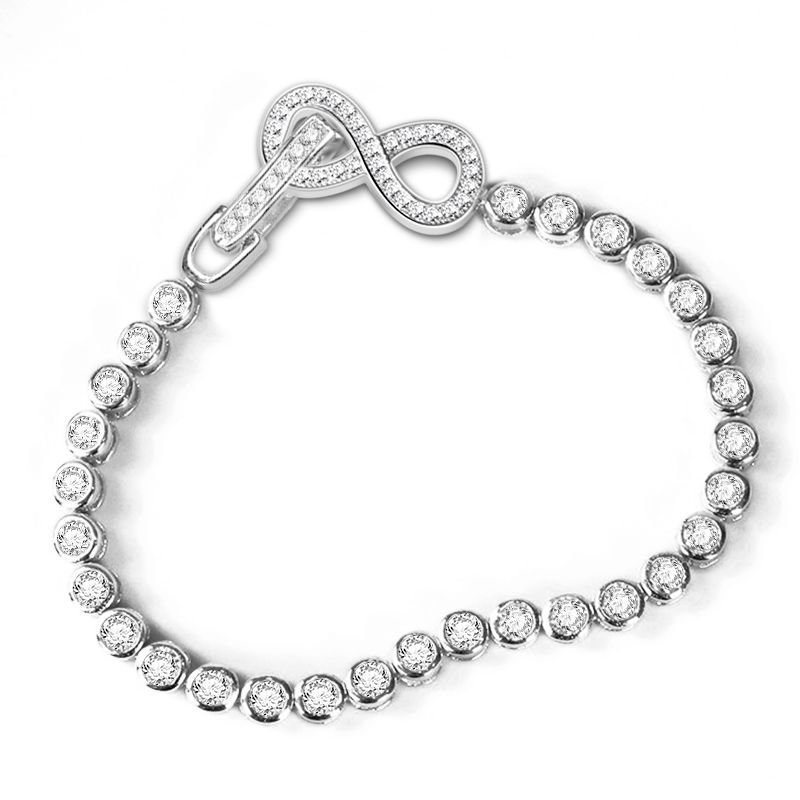 Ewige Eleganz Tennisarmband