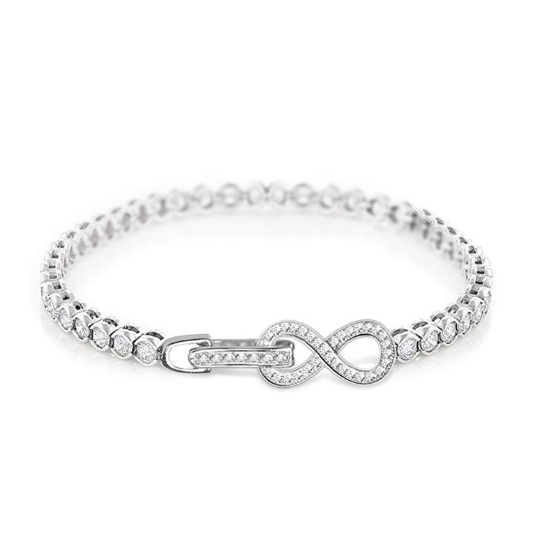 Ewige Eleganz Tennisarmband