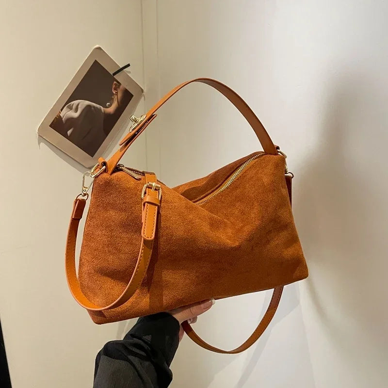 Chic verstellbare Lederhandtasche – zeitlose Eleganz für Frauen