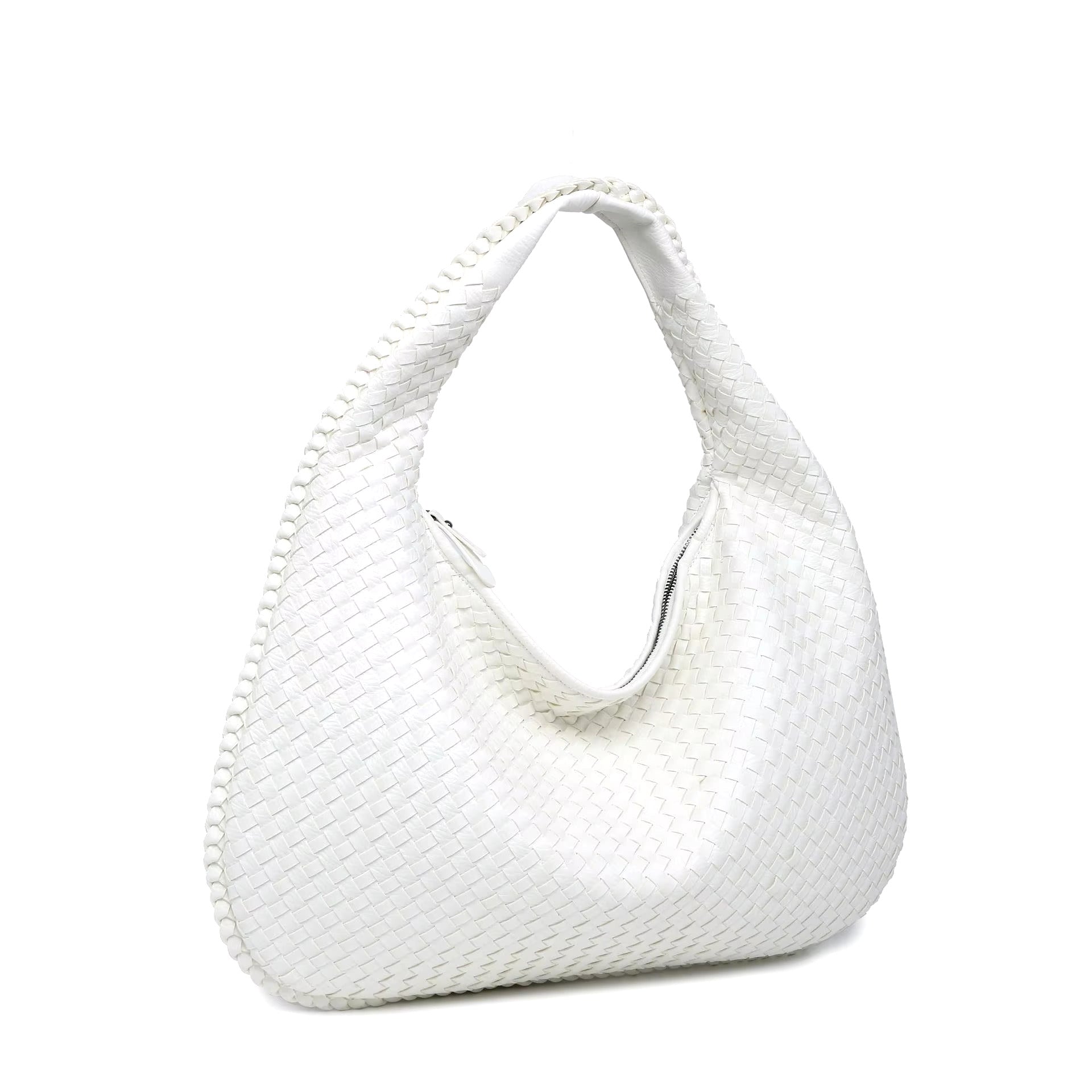 Aurelle Luxe Gewebte Handtasche