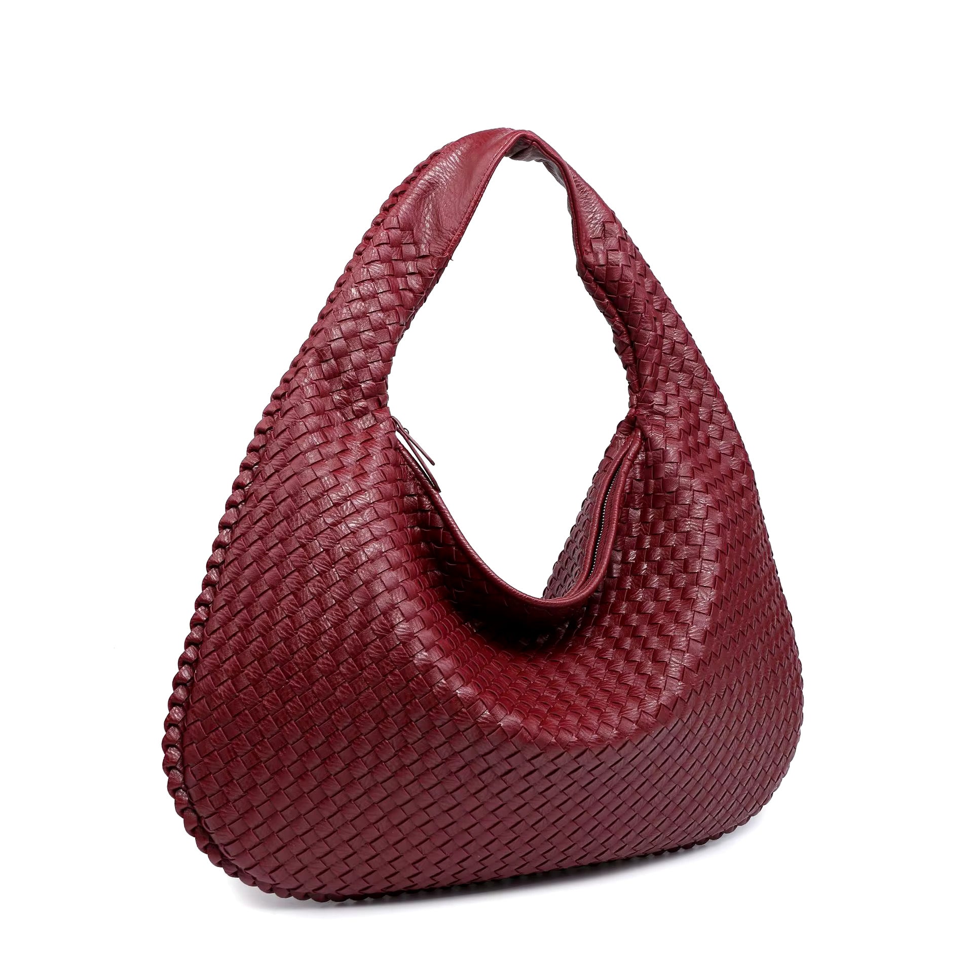 Aurelle Luxe Gewebte Handtasche