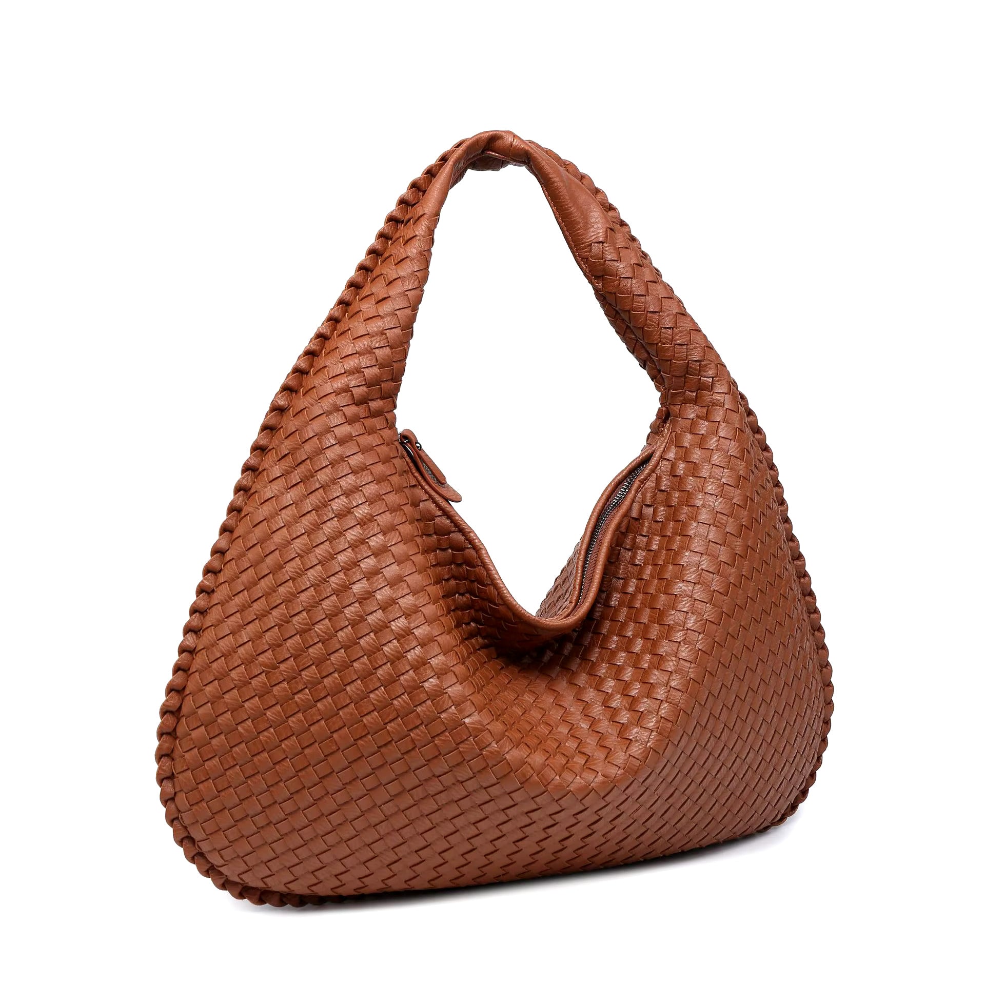 Aurelle Luxe Gewebte Handtasche