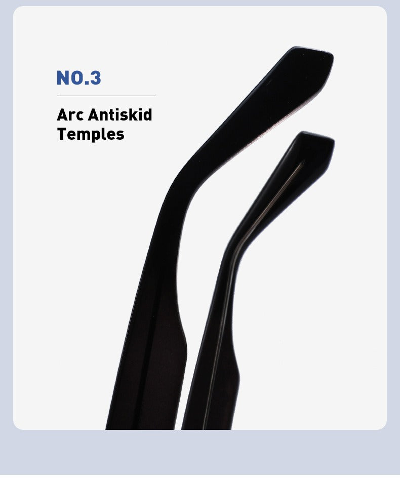 Elegante Bio-Acetat Polarisierte Sonnenbrille