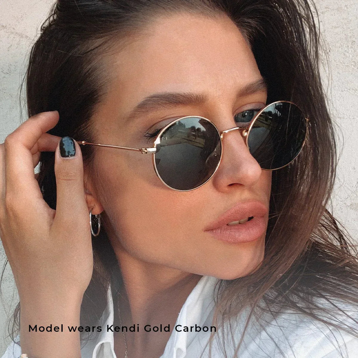 Kendi Gold Carbon Polarisierte Sonnenbrille
