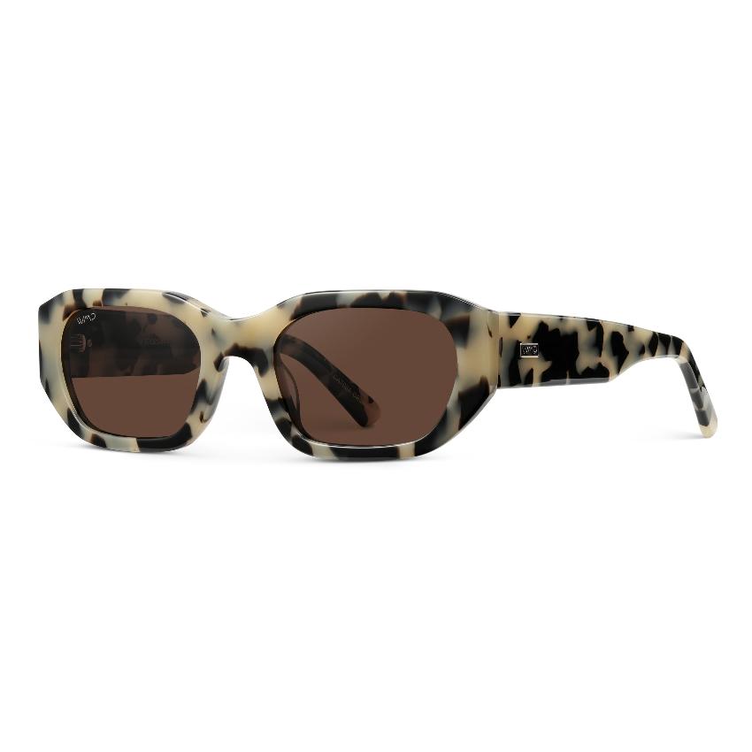 Städtische schicke polarisierte rechteckige Sonnenbrille