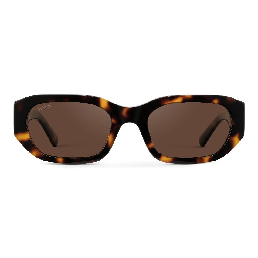 Städtische schicke polarisierte rechteckige Sonnenbrille