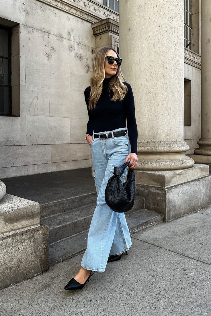 Aurelle Gewebte Midi-Tasche