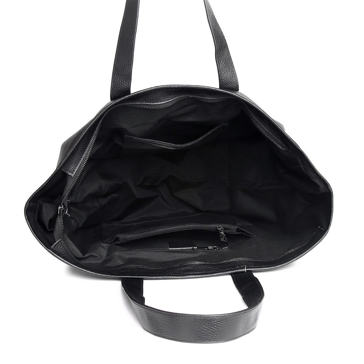 Livia genarbte Luxus-Shopper Tasche