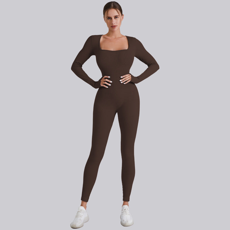 Langarm Vollkörperformende Bodysuit