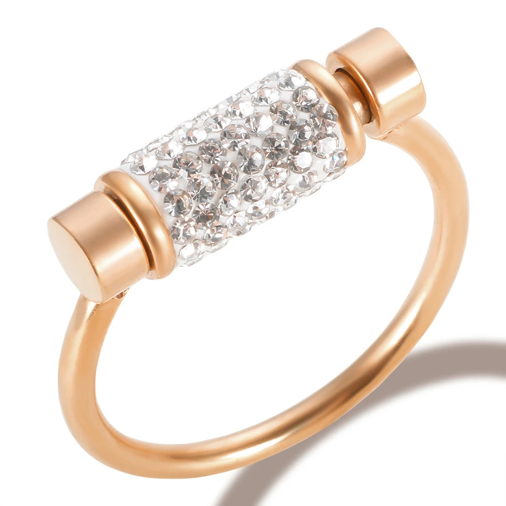 Scrollbare rotierbare Anti-Stress-Ringe für Frauen