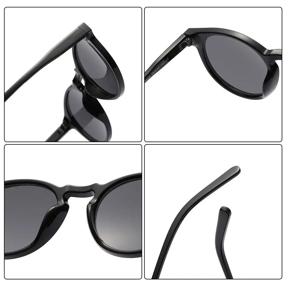 Eco-Chic Runde Sonnenbrillen – Zeitlose Eleganz umarmen