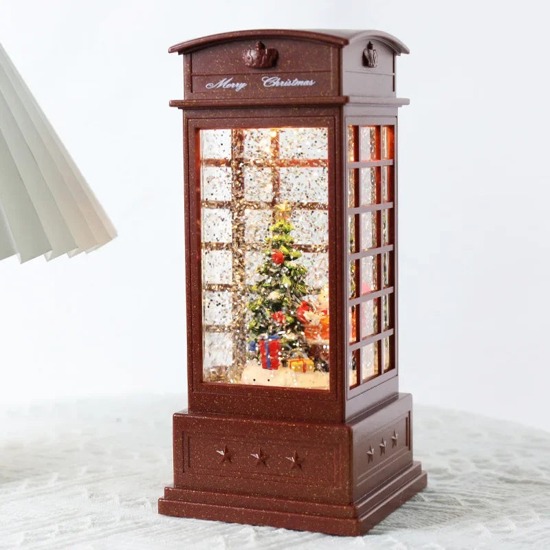 Christmas Themed Phone Booth for Gifting