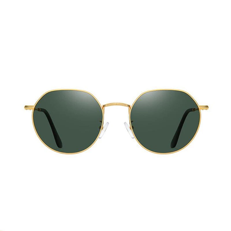 Suku Gold Olive Polarisierte Sonnenbrille