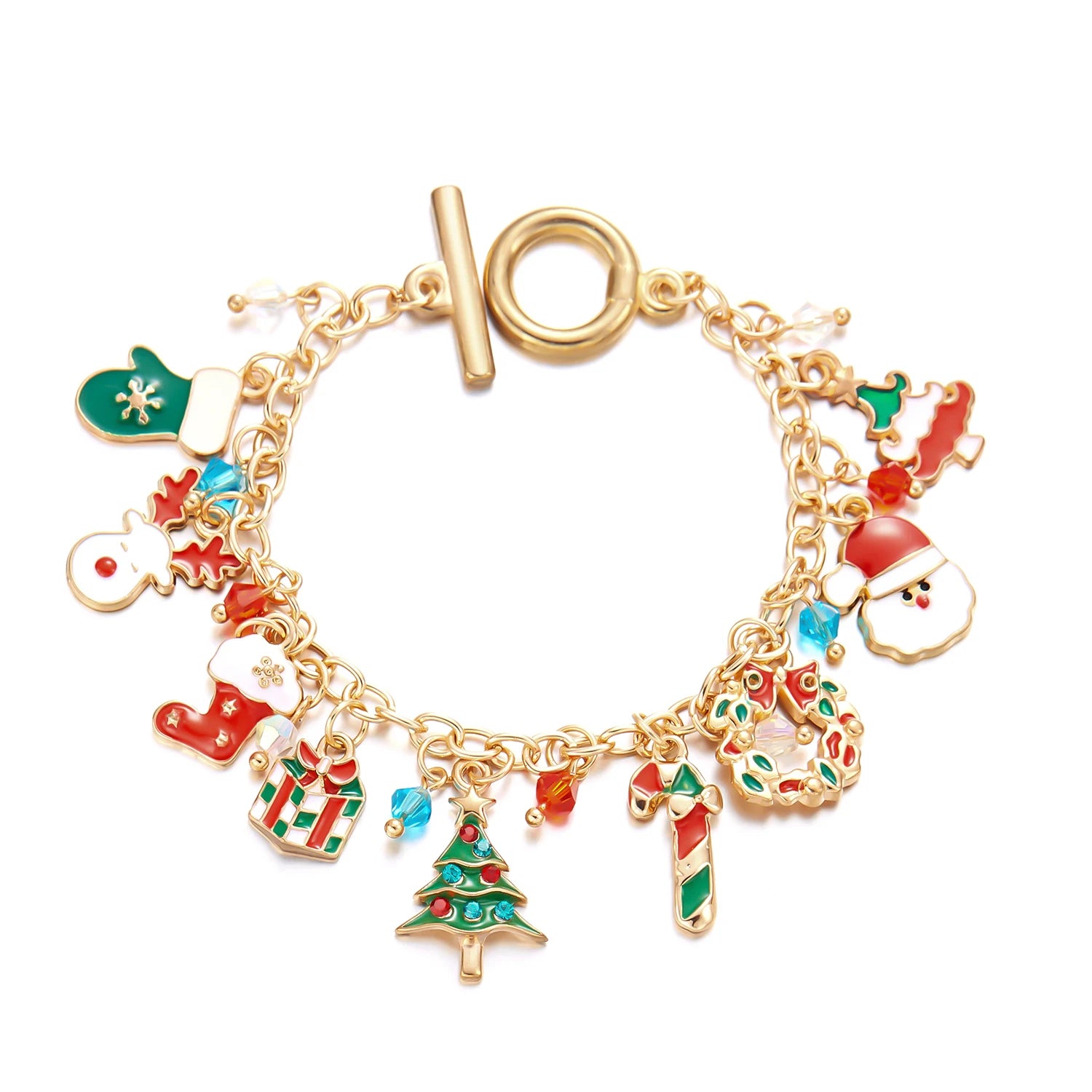 Weihnachtliches Armband