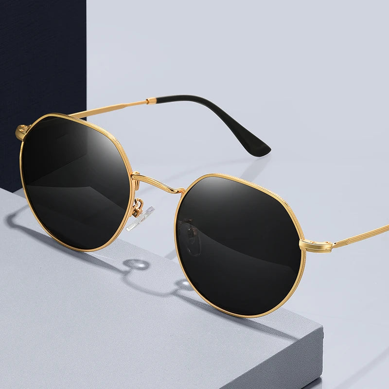 Suku Gold Olive Polarisierte Sonnenbrille
