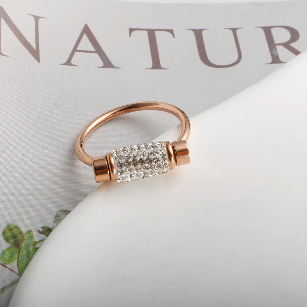 Scrollbare rotierbare Anti-Stress-Ringe für Frauen