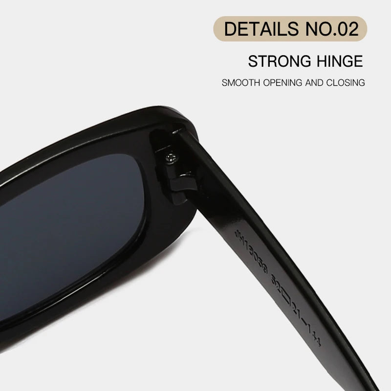 Mitternachtsbold Quadrat Bio-basierte Sonnenbrille