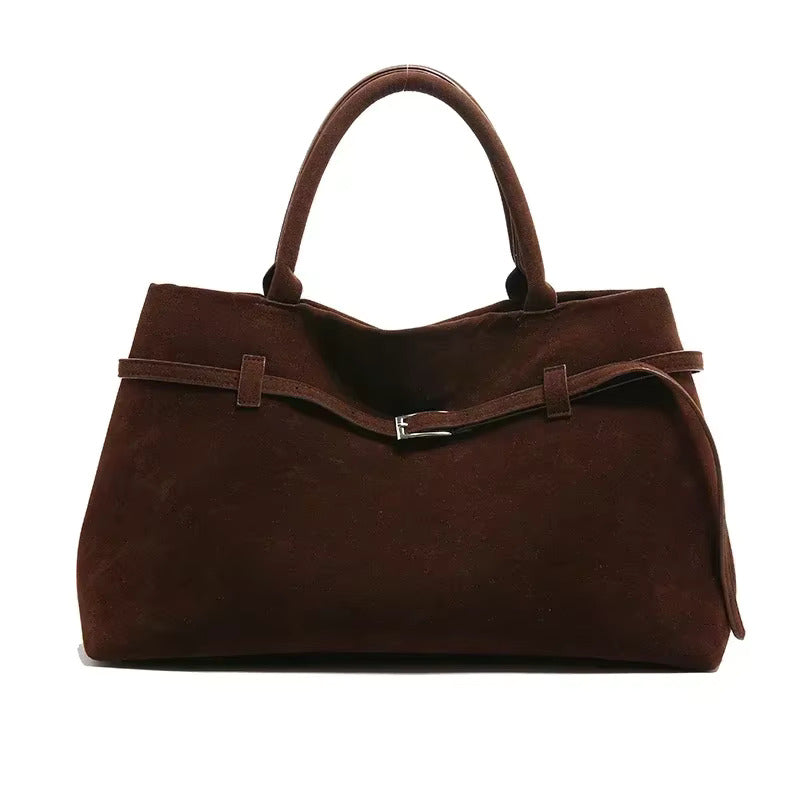 Comelia Vegan Suede Tote