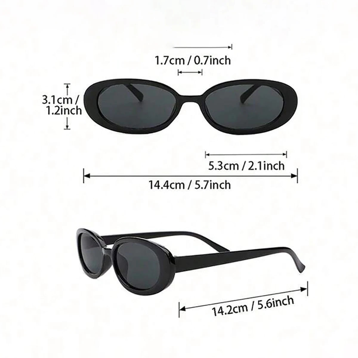 Eclipse Oval Polarisierte Sonnenbrille