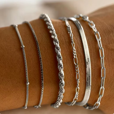 Glänzendes Mehrschicht-Armband