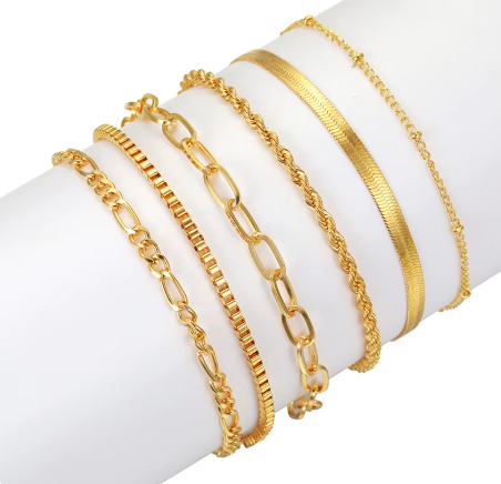 Glänzendes Mehrschicht-Armband