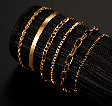 Glänzendes Mehrschicht-Armband