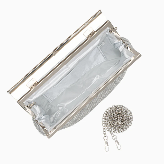 Luxus Glamour Diamant Clutch Bag - Funkelnde Abendtasche für besondere Anlässe