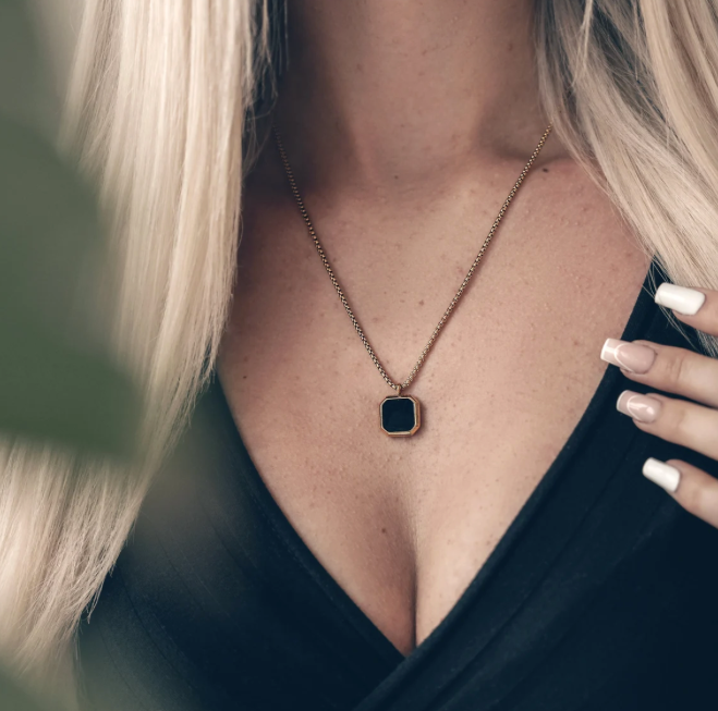 Personalisierte wärmeaktivierte Foto-Halskette – Individueller Erinnerungsanhänger