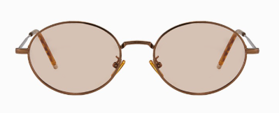 Goldene Olive Sonnenbrille