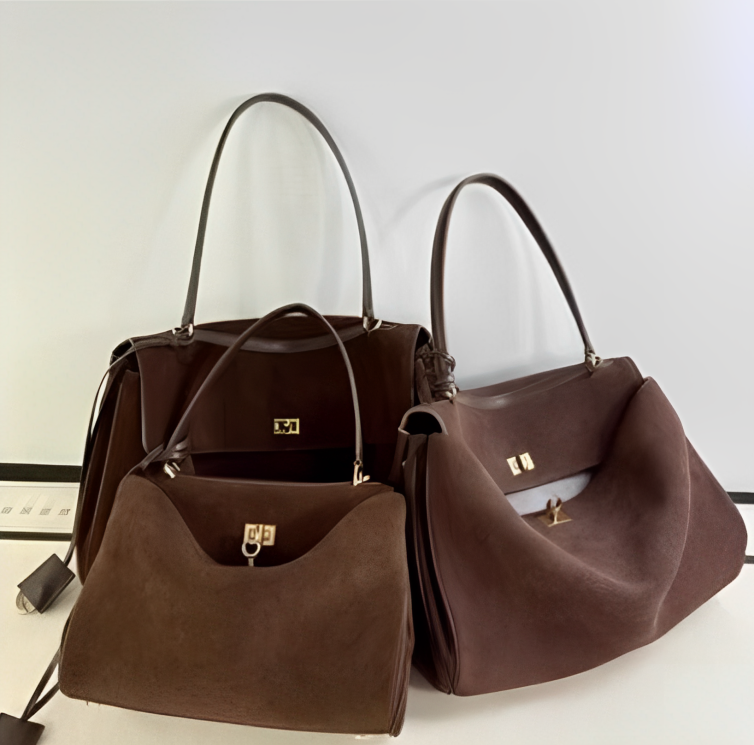 Elarna vegane Wildleder schicke Handtasche