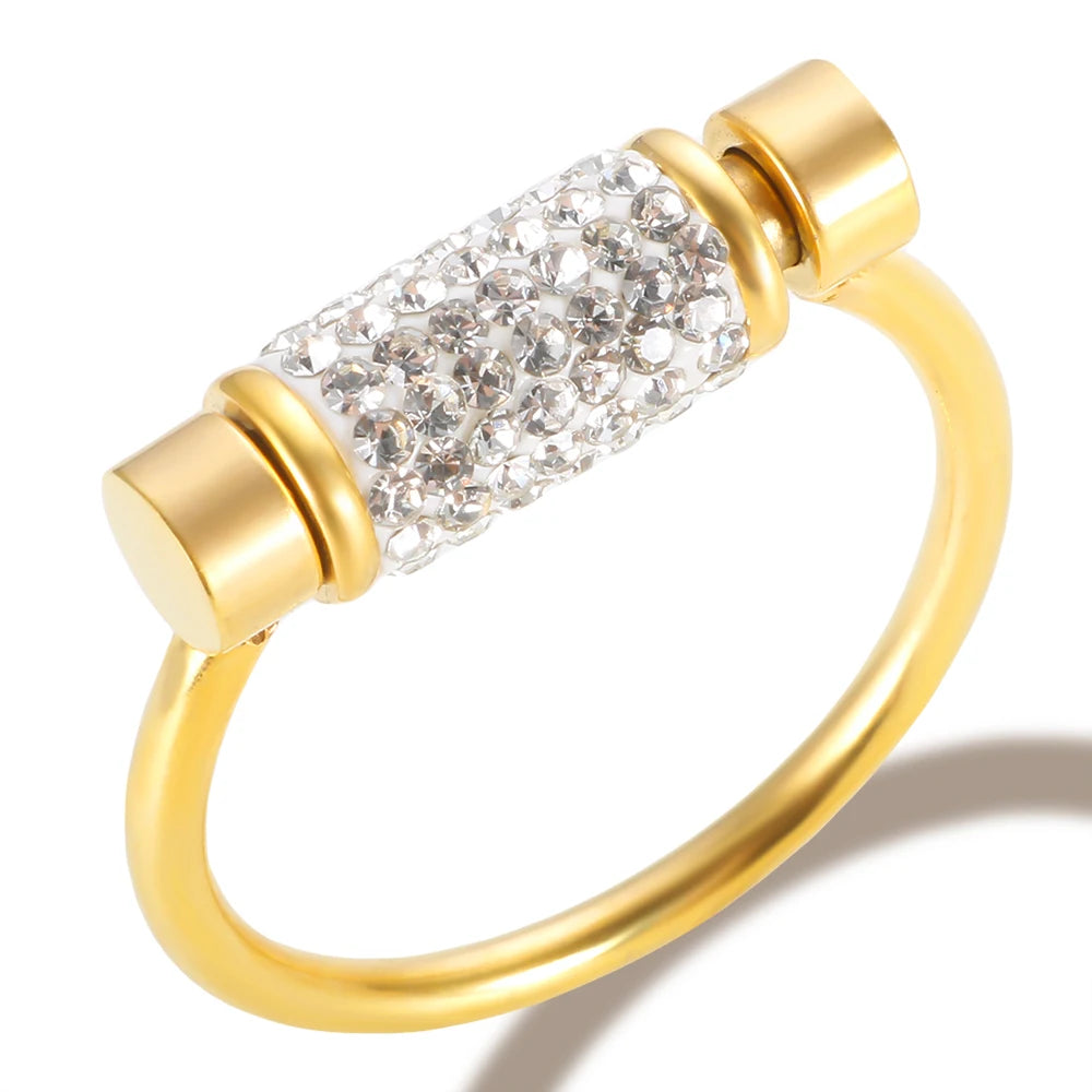 Scrollbare rotierbare Anti-Stress-Ringe für Frauen