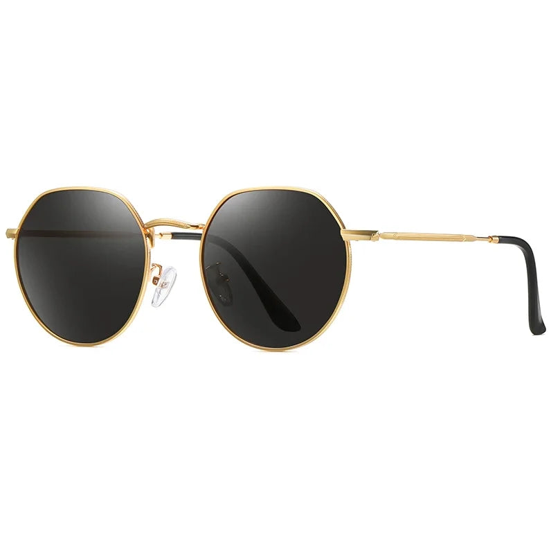 Suku Gold Olive Polarisierte Sonnenbrille
