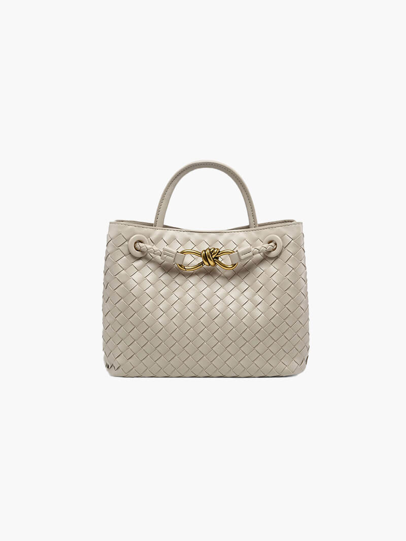 Gewebte vegane Leder-Tasche