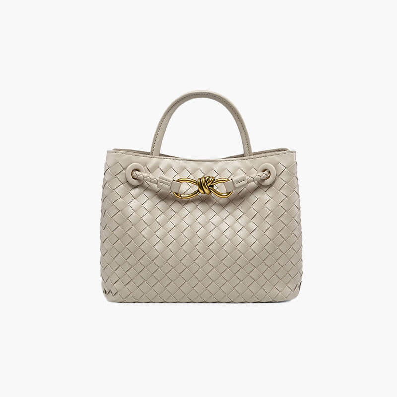 Gewebte vegane Leder-Tasche